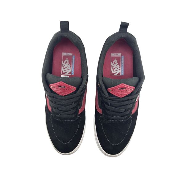 Vans Kyle Walker Pro Skate Shoes Classic Style (Black & Tibetan Red) 9/10.5 - Picture 2 of 6